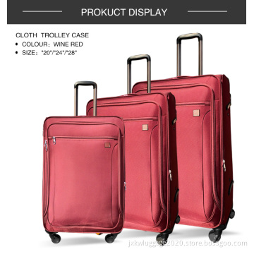 Anti water EVA Fabric Trolley Luggage Suitcase